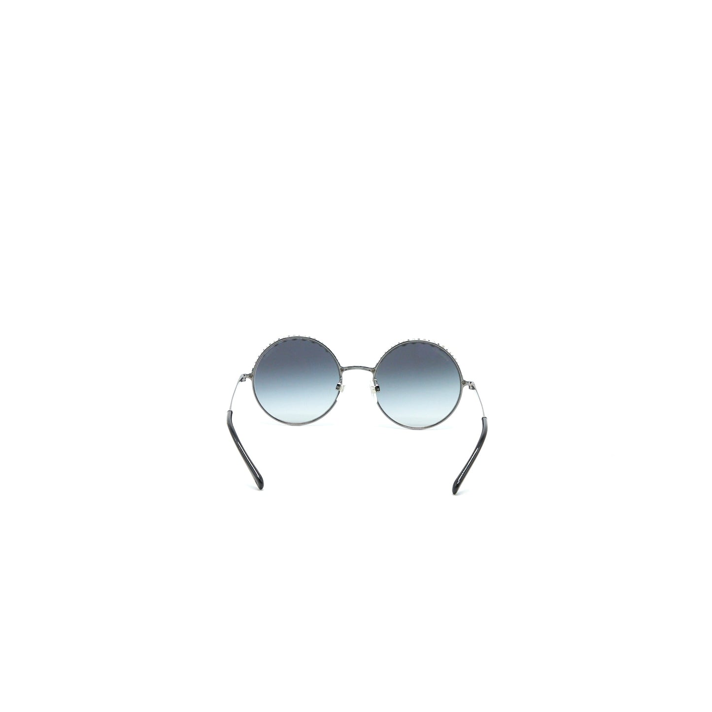 Chanel 4234H Round Sunglasses with Pearl Black