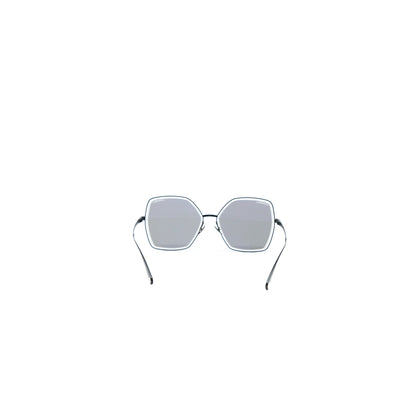 Chanel 4262 Butterfly Sunglasses Pearl Chain Black Black Hardware