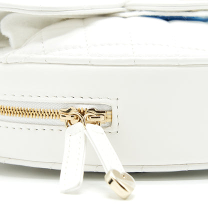 Chanel 22S Heart Bag Lambskin White L