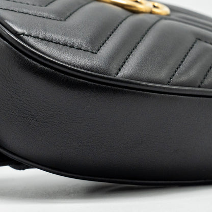 Gucci GG Marmont Belt Bag Calfskin Black