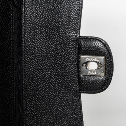 Chanel Medium Classic Double Flap Bag Caviar Black