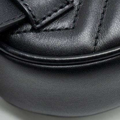 Gucci GG Marmont Belt Bag Calfskin Black