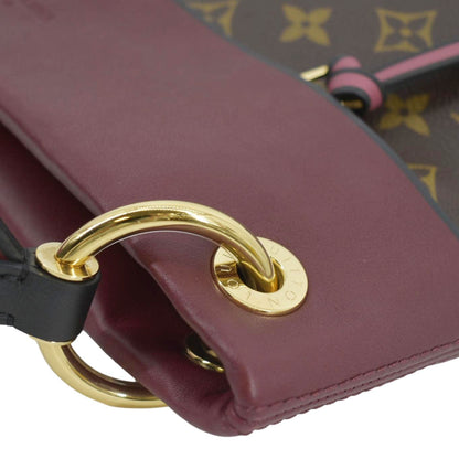 LOUIS VUITTON Tuileries Besace Monogram Canvas Shoulder Bag Bruyere
