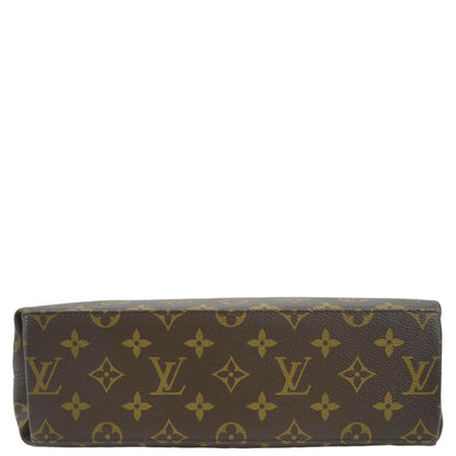 LOUIS VUITTON Tuileries Besace Monogram Canvas Shoulder Bag Bruyere