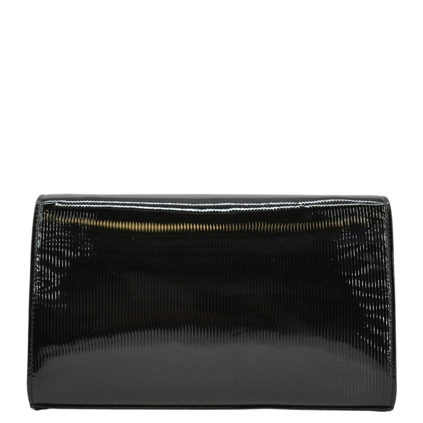 YVES SAINT LAURENT Kate WOC Patent Leather Crossbody Bag Black