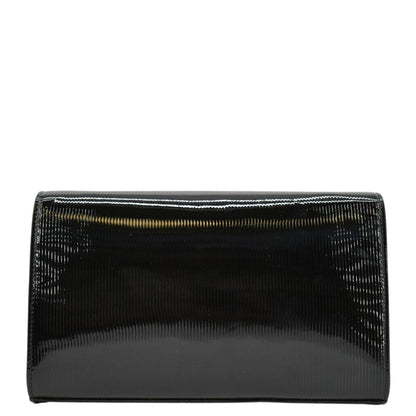 YVES SAINT LAURENT Kate WOC Patent Leather Crossbody Bag Black