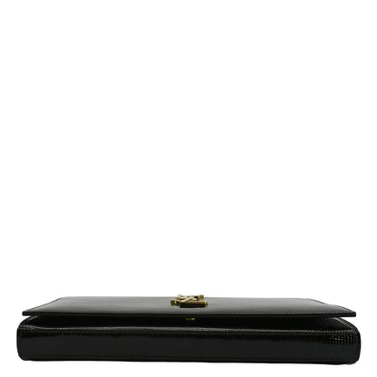 YVES SAINT LAURENT Kate WOC Patent Leather Crossbody Bag Black