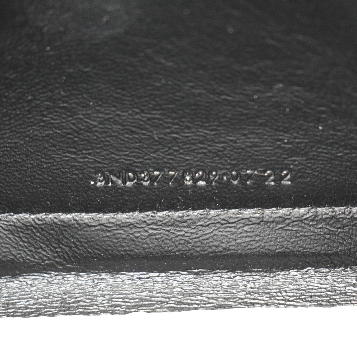 YVES SAINT LAURENT Kate WOC Patent Leather Crossbody Bag Black