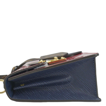LOUIS VUITTON Spring Street Monogram Vernis Crossbody Bag Red