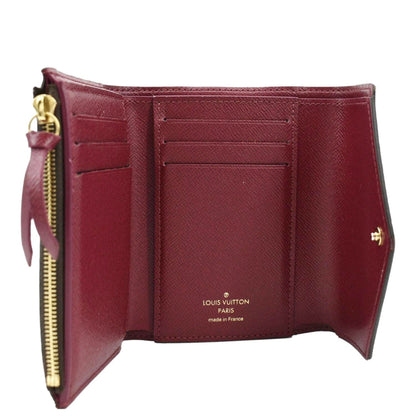 LOUIS VUITTON Victorine Monogram Canvas Wallet Brown