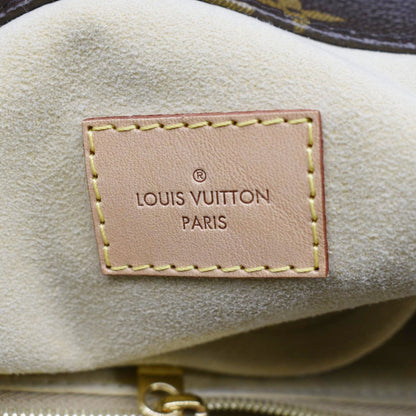 LOUIS VUITTON  Artsy MM Monogram Canvas Hobo Bag Brown