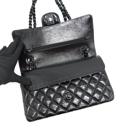 Chanel Medium Classic Double Flap Bag Shiny Crumpled Calfskin