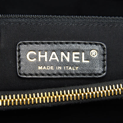 CHANEL CAVIAR GRAND SHOPPING TOTE GST BLACK