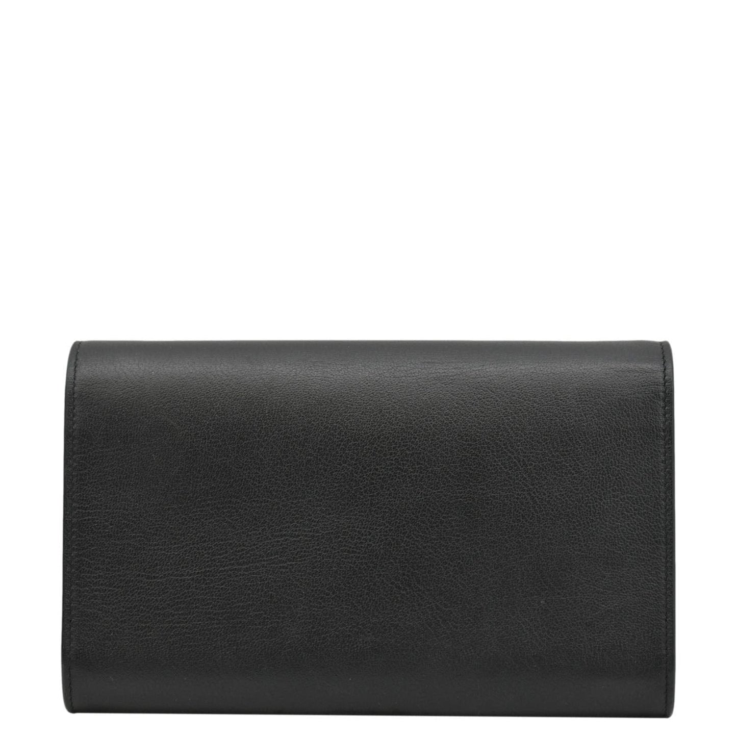 YVES SAINT LAURENT Belle De Jour Chain Leather Crossbody Bag Black