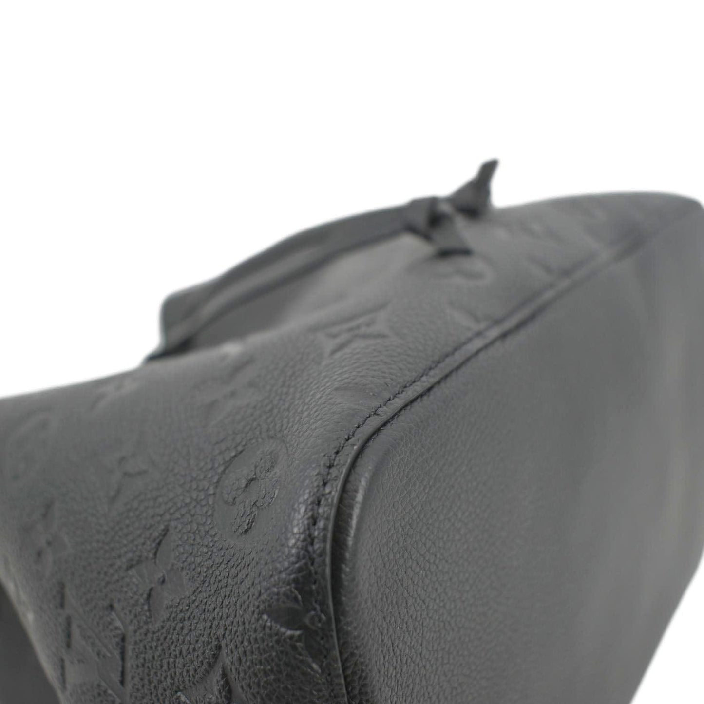 LOUIS VUITTON NeoNoe MM Monogram Empreinte Leather Shoulder Bag Black