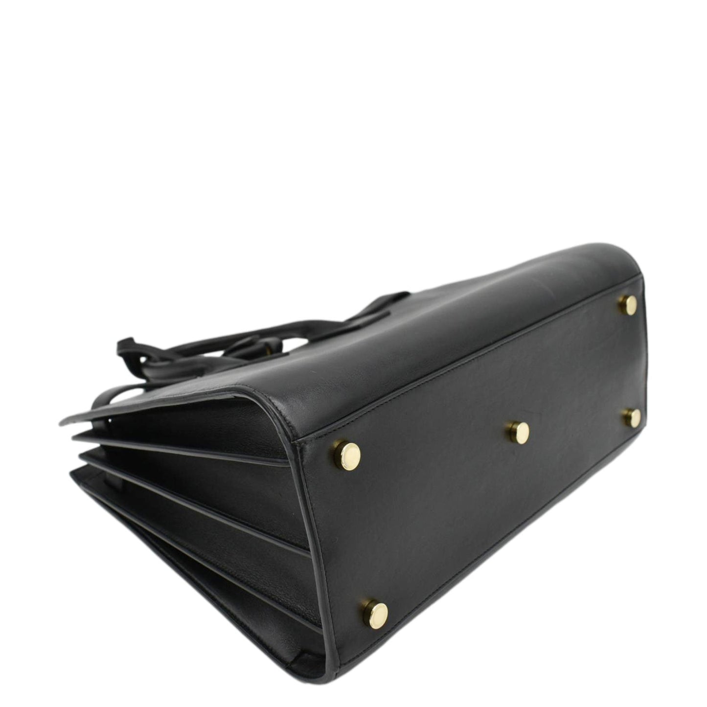 Yves Saint Laurent Sac De Jour Small Leather Shoulder Bag Black