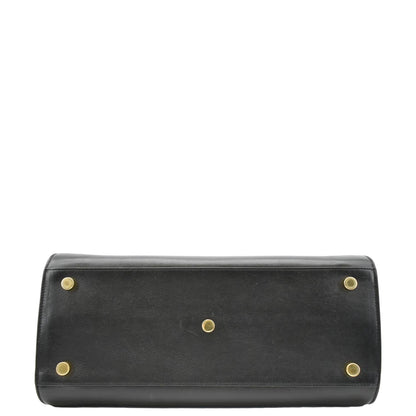 Yves Saint Laurent Sac De Jour Small Leather Shoulder Bag Black