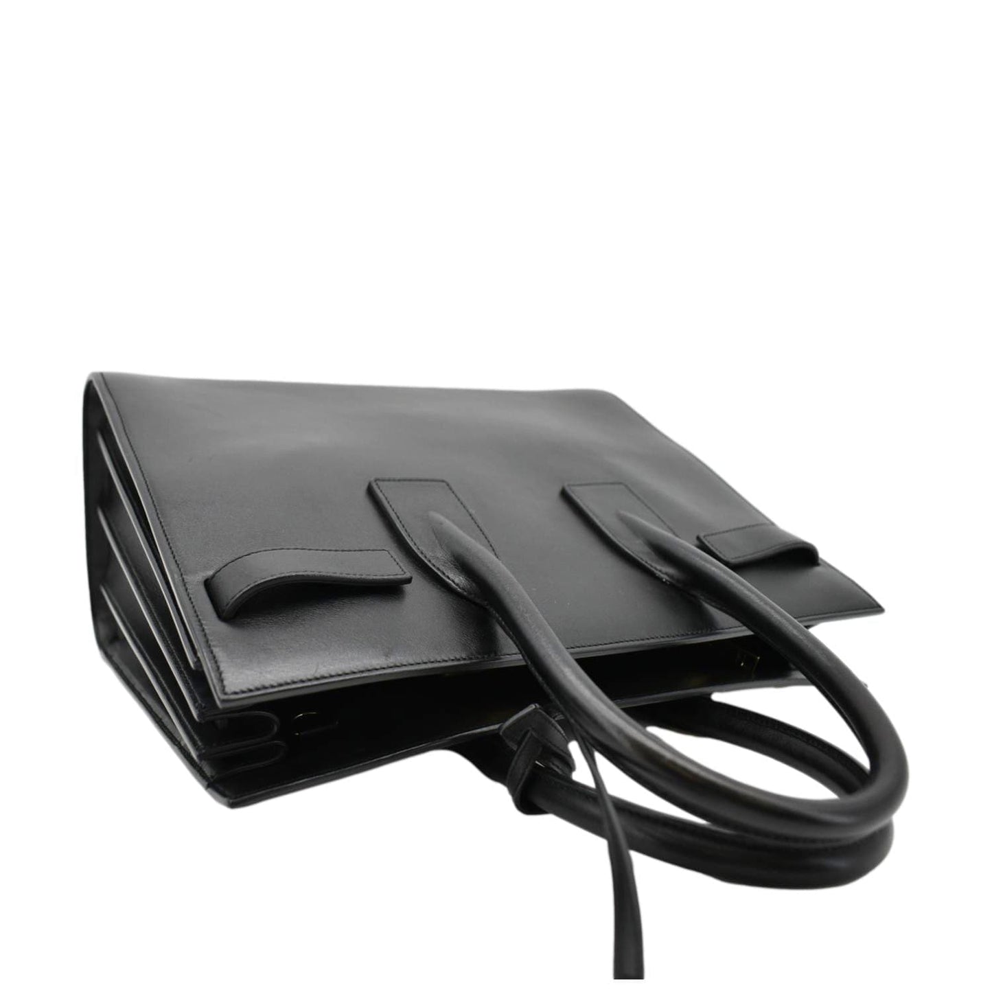 Yves Saint Laurent Sac De Jour Small Leather Shoulder Bag Black