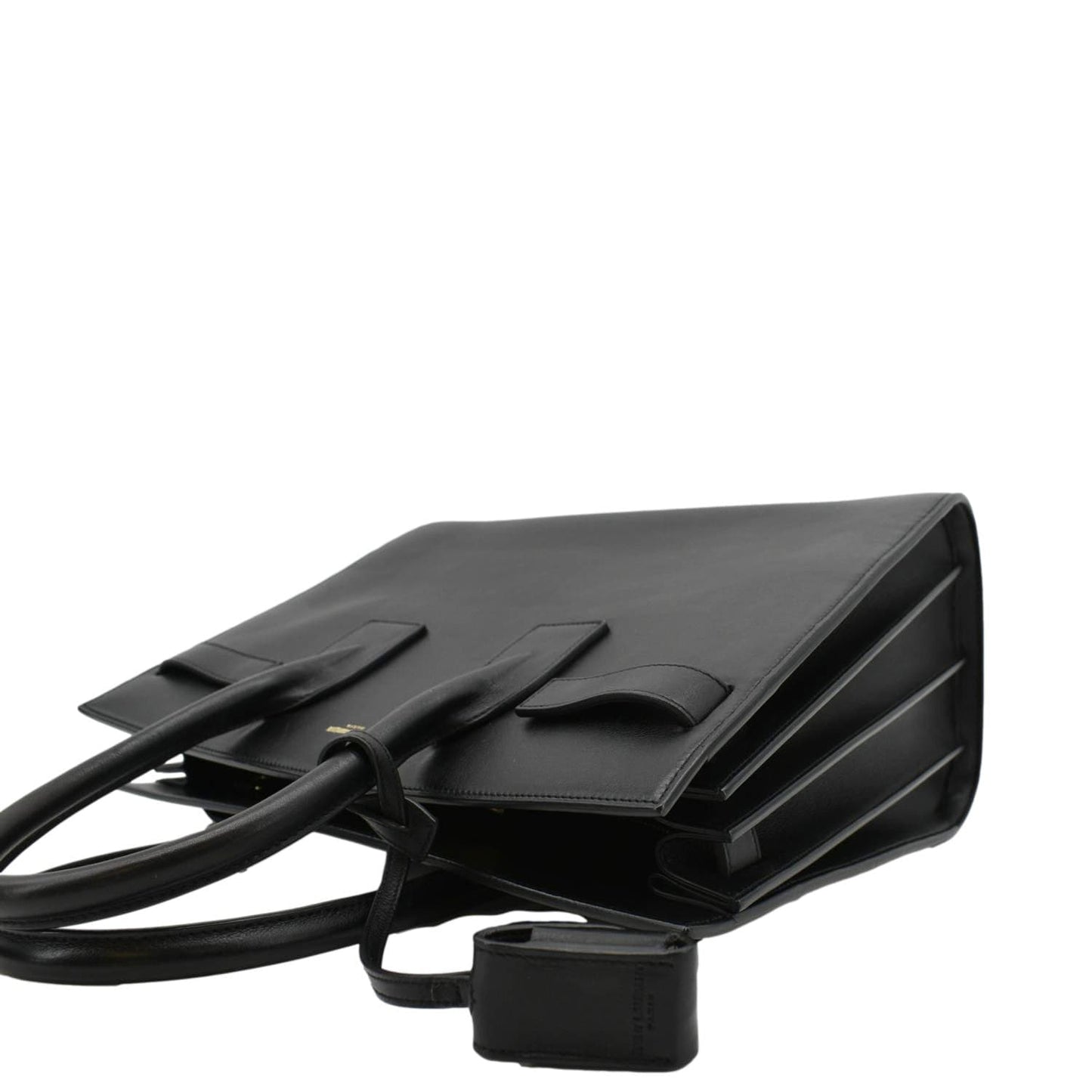 Yves Saint Laurent Sac De Jour Small Leather Shoulder Bag Black