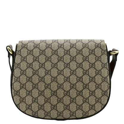 GUCCI Ophidia Small GG Canvas Messenger Bag Beige
