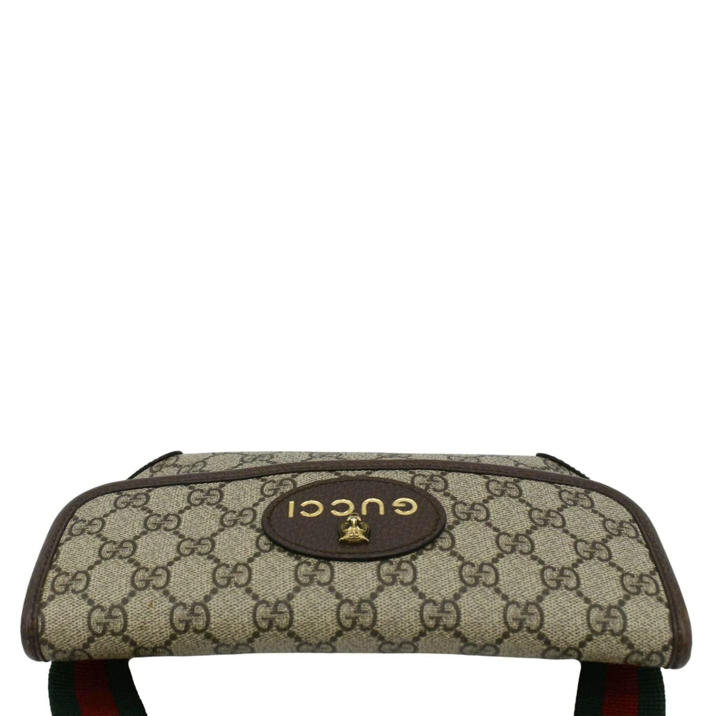 GUCCI Neo Vintage GG Monogram Canvas Belt Bag Beige 493930