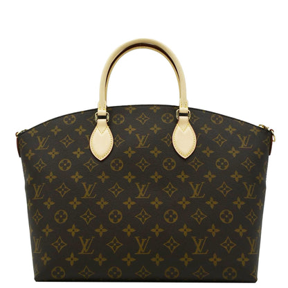 LOUIS VUITTON Boetie MM Monogram Canvas Shoulder Bag Brown