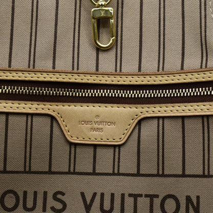 LOUIS VUITTON Neverfull GM Monogram Canvas Tote Bag Brown