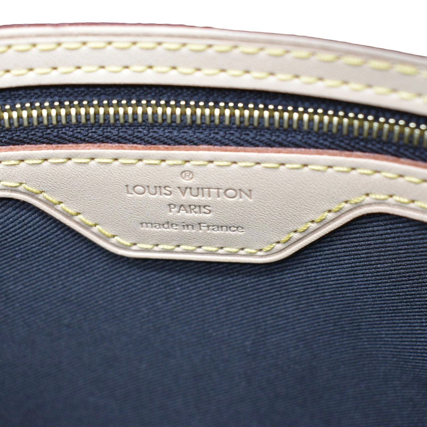 LOUIS VUITTON Carry It Monogram Reverse Canvas Tote  Bag Brown