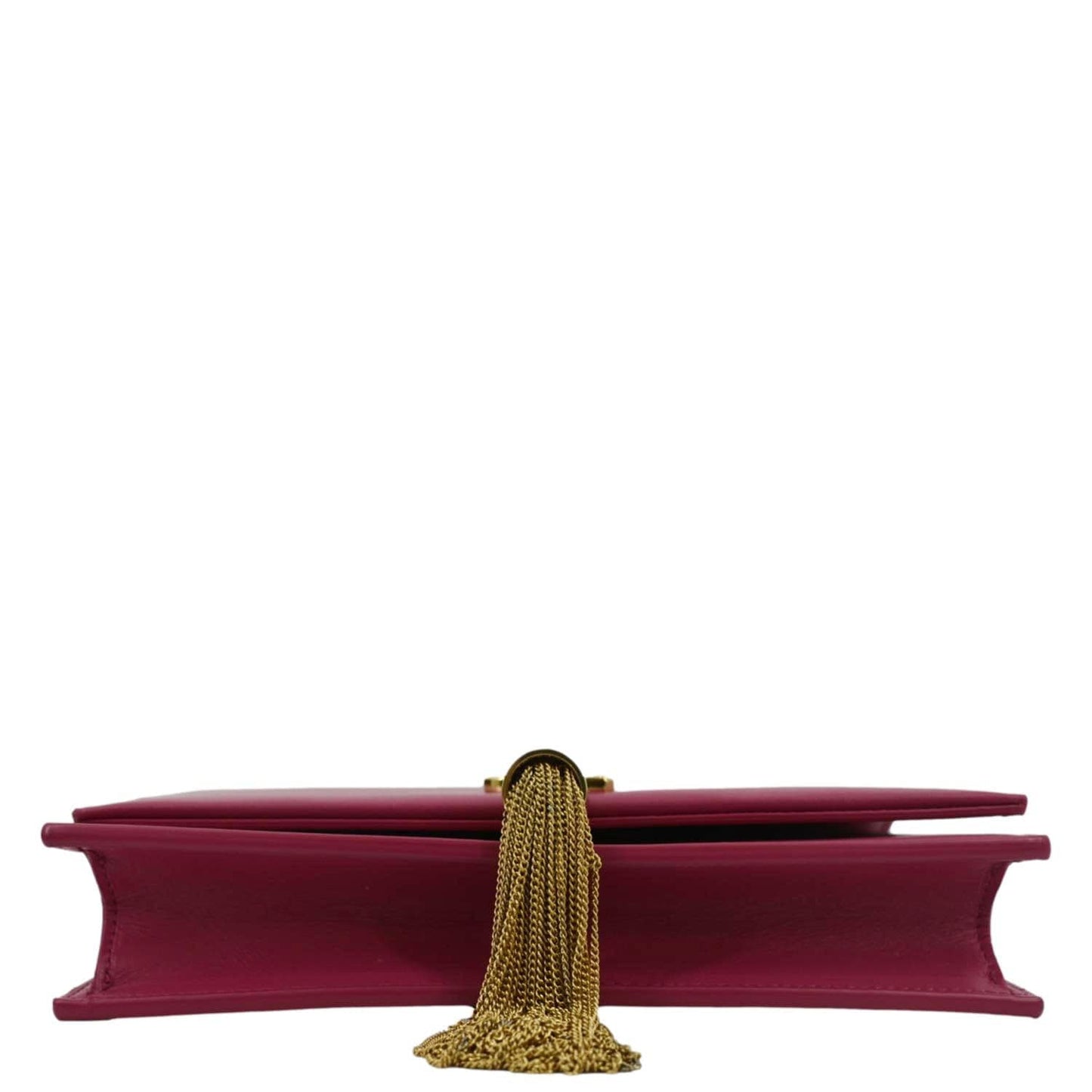 YVES SAINT LAURENT Kate Small Smooth Leather Crossbody Bag Hot Pink