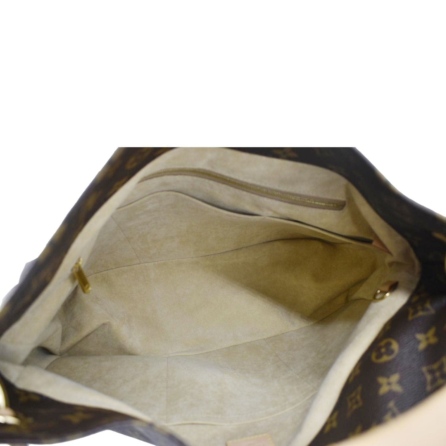 LOUIS VUITTON Artsy MM Monogram Canvas Hobo Bag Brown