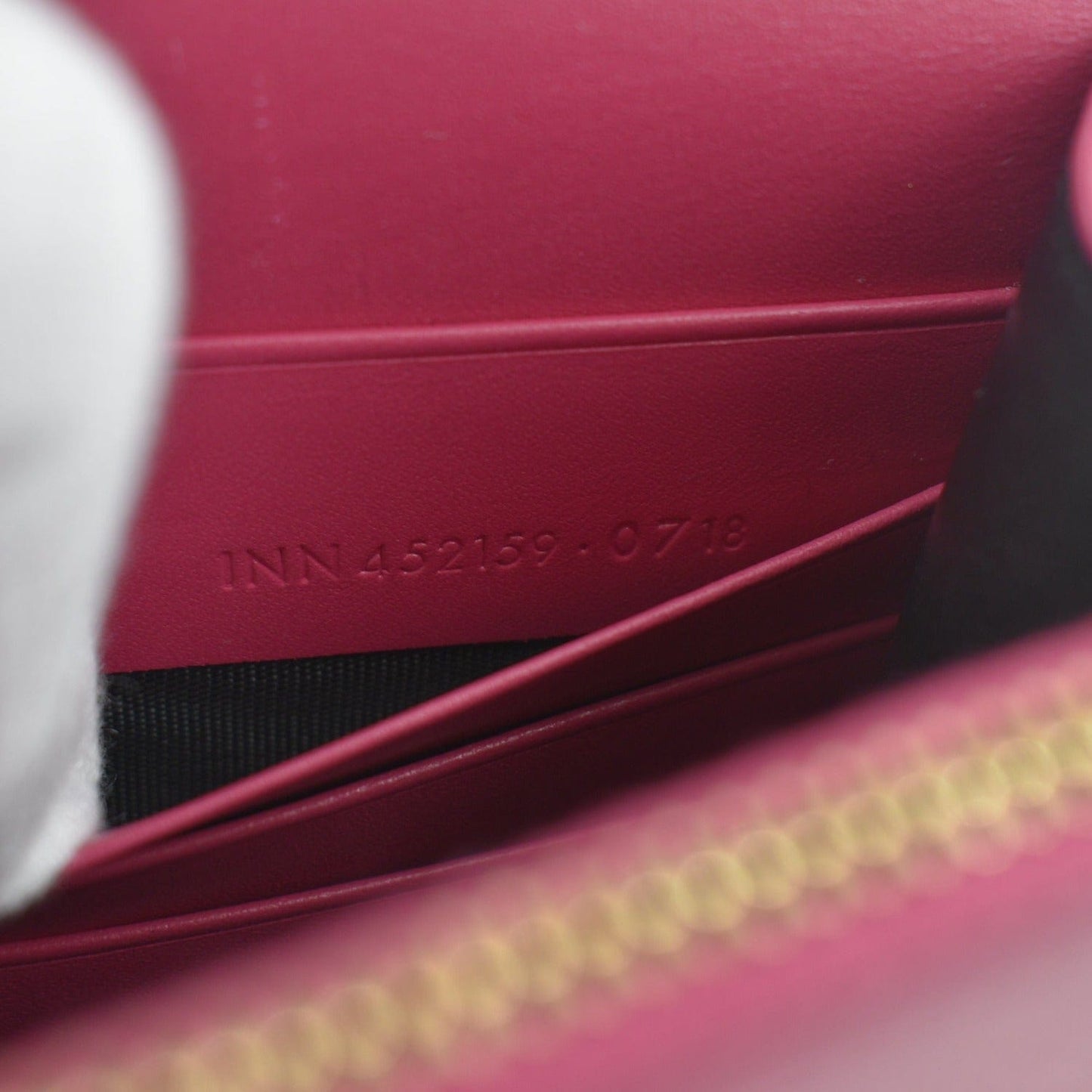 YVES SAINT LAURENT Kate Small Smooth Leather Crossbody Bag Hot Pink