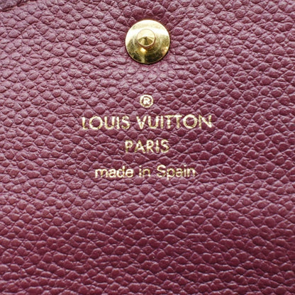 LOUIS VUITTON Sarah Monogram Empreinte Leather Wallet Aurore