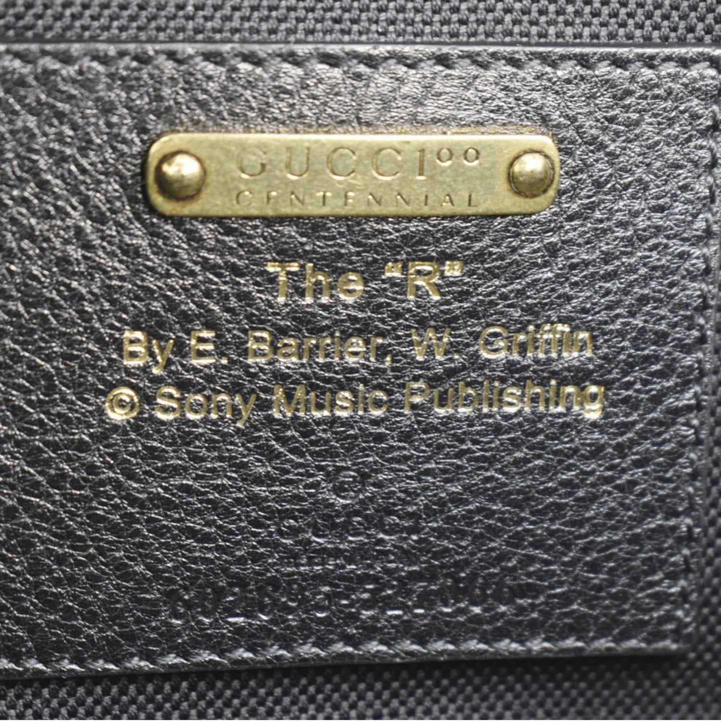 GUCCI 100 Centennial Music Is Mine Leather Belt Bag Multicolor 602695