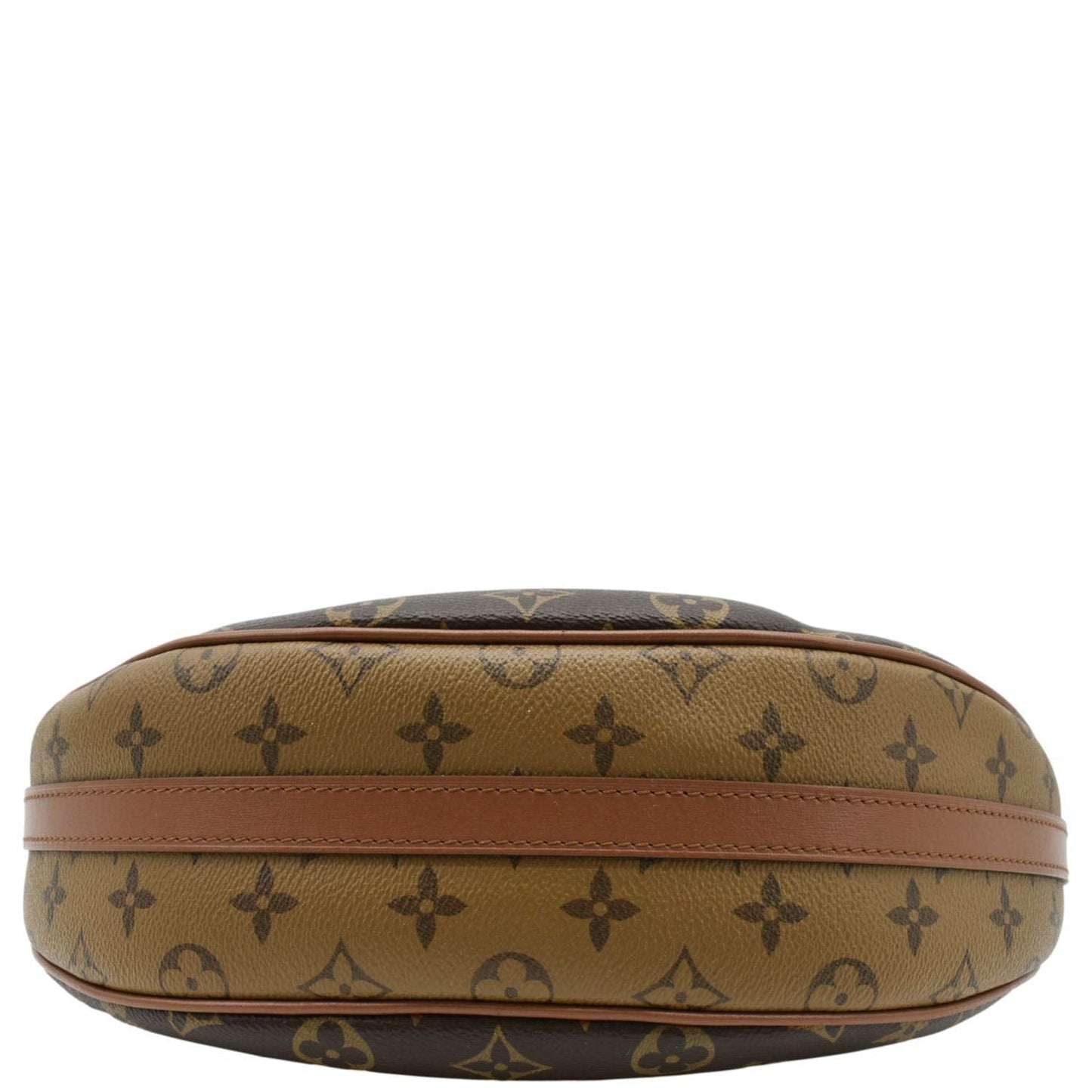 LOUIS VUITTON Loop Reverse Monogram Canvas Shoulder Bag Brown