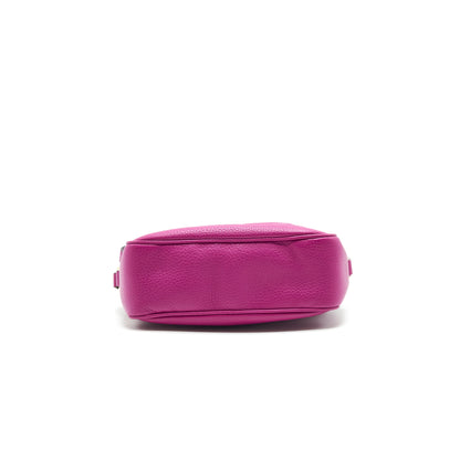 Gucci Soho Small Leather Disco Bag Hot Pink