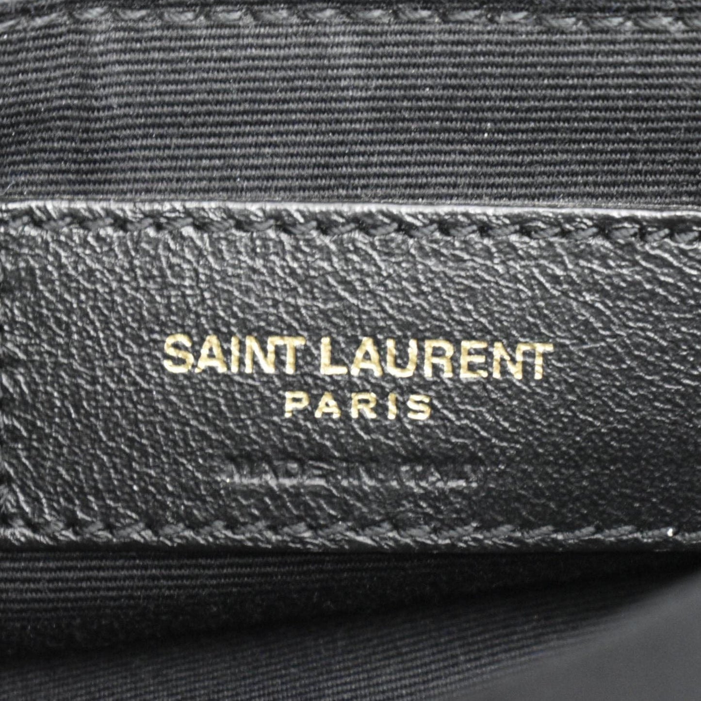 YVES SAINT LAURENT Loulou Medium Quilted Leather Crossbody Bag Black