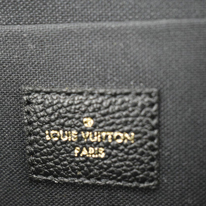 LOUIS VUITTON Felicie Monogram Empreinte Pochette Crossbody Bag Black