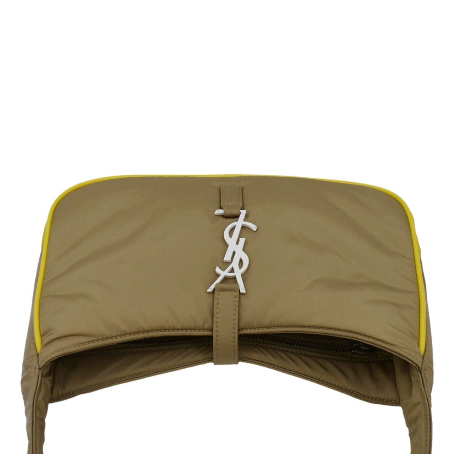 YVES SAINT LAURENT Le 5 A 7 Re-Nylon Crossbody Bag Yellow