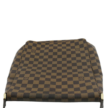 LOUIS VUITTON Musette Salsa GM Damier Ebene Crossbody Bag Brown