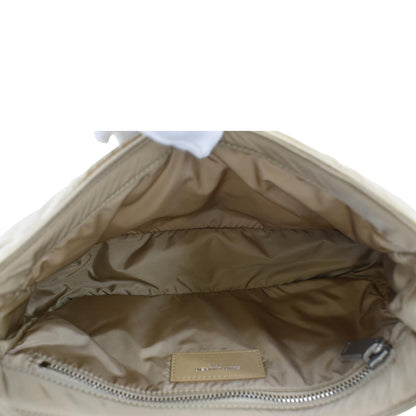 YVES SAINT LAURENT Le 5 A 7 Re-Nylon Crossbody Bag Yellow