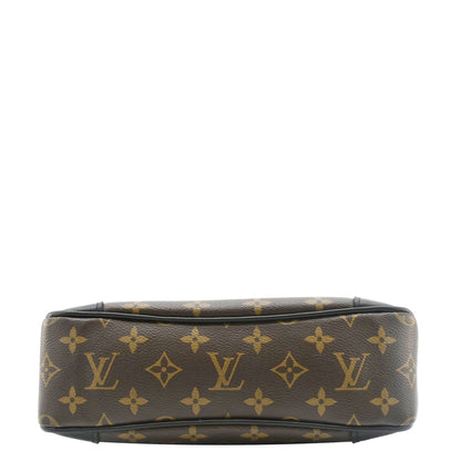 LOUIS VUITTON Odeon PM Monogram Canvas Shoulder Bag Brown