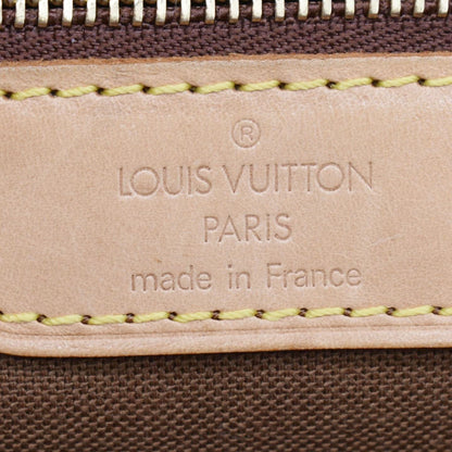 LOUIS VUITTON Cabas Piano Monogram Canvas Tote Bag Brown