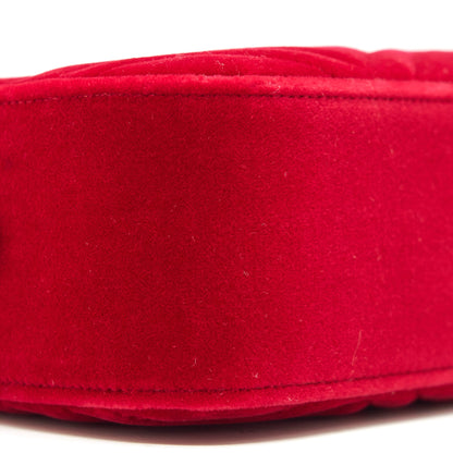 Gucci Marmont Valvet Camera Bag Red
