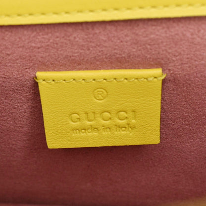 GUCCI Dionysus Small Leather Crossbody Bag Gold 499623