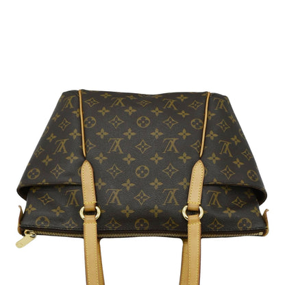 LOUIS VUITTON Totally PM Monogram Canvas Shoulder Tote Bag Brown