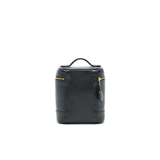Chanel Vintage Vanity Case Caviar Black
