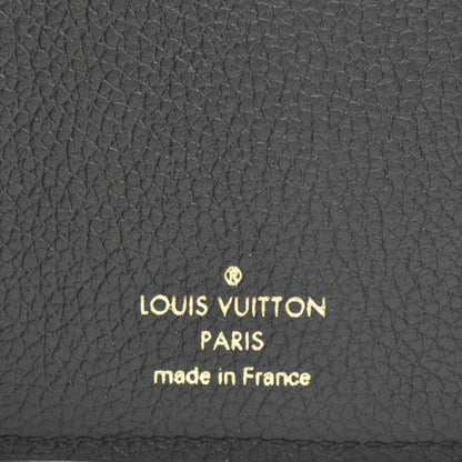 LOUIS VUITTON Victorine Monogram Empreinte Wallet Black