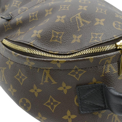 LOUIS VUITTON Palm Springs MM Monogram Canvas Backpack Brown