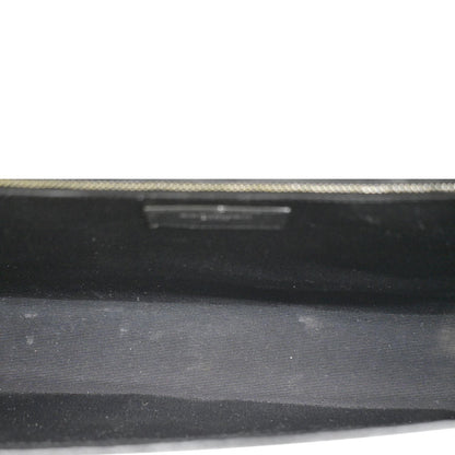 YVES SAINT LAURENT Large Envelope Mix Matelasse Leather Chain Shoulder Bag Black