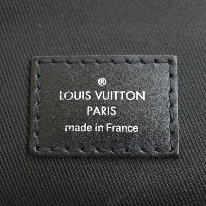 LOUIS VUITTON Avenue Sling Damier Graphite Backpack Bag Black